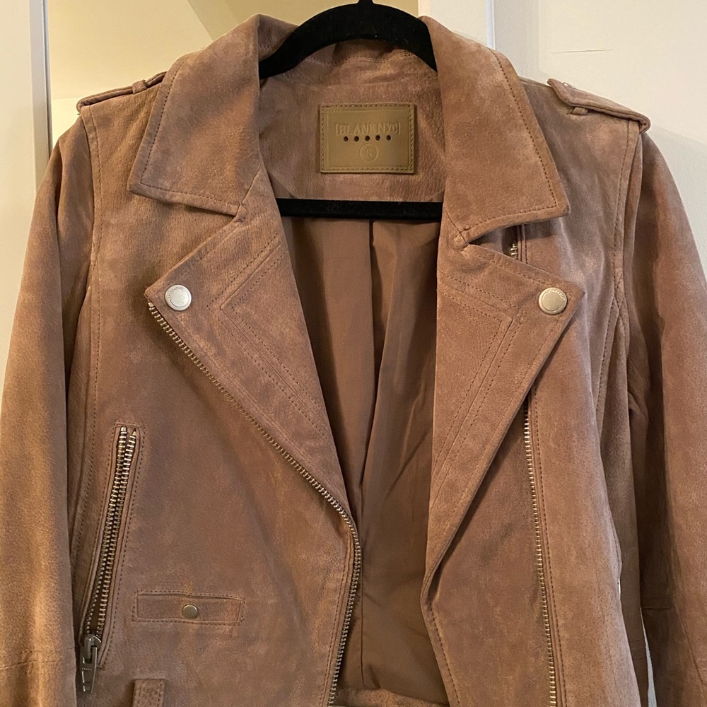 Blank NYC suede jacket